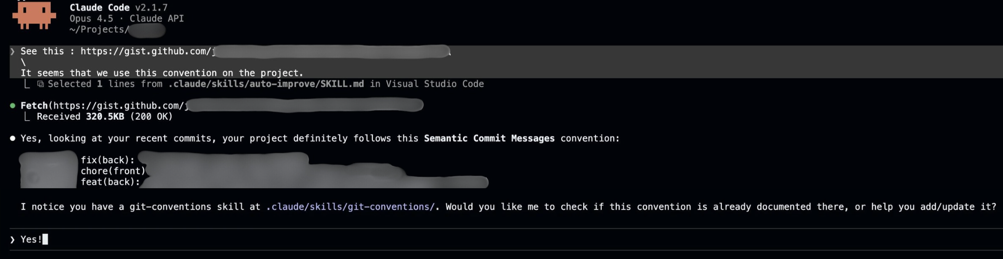 Meta-Skill success example