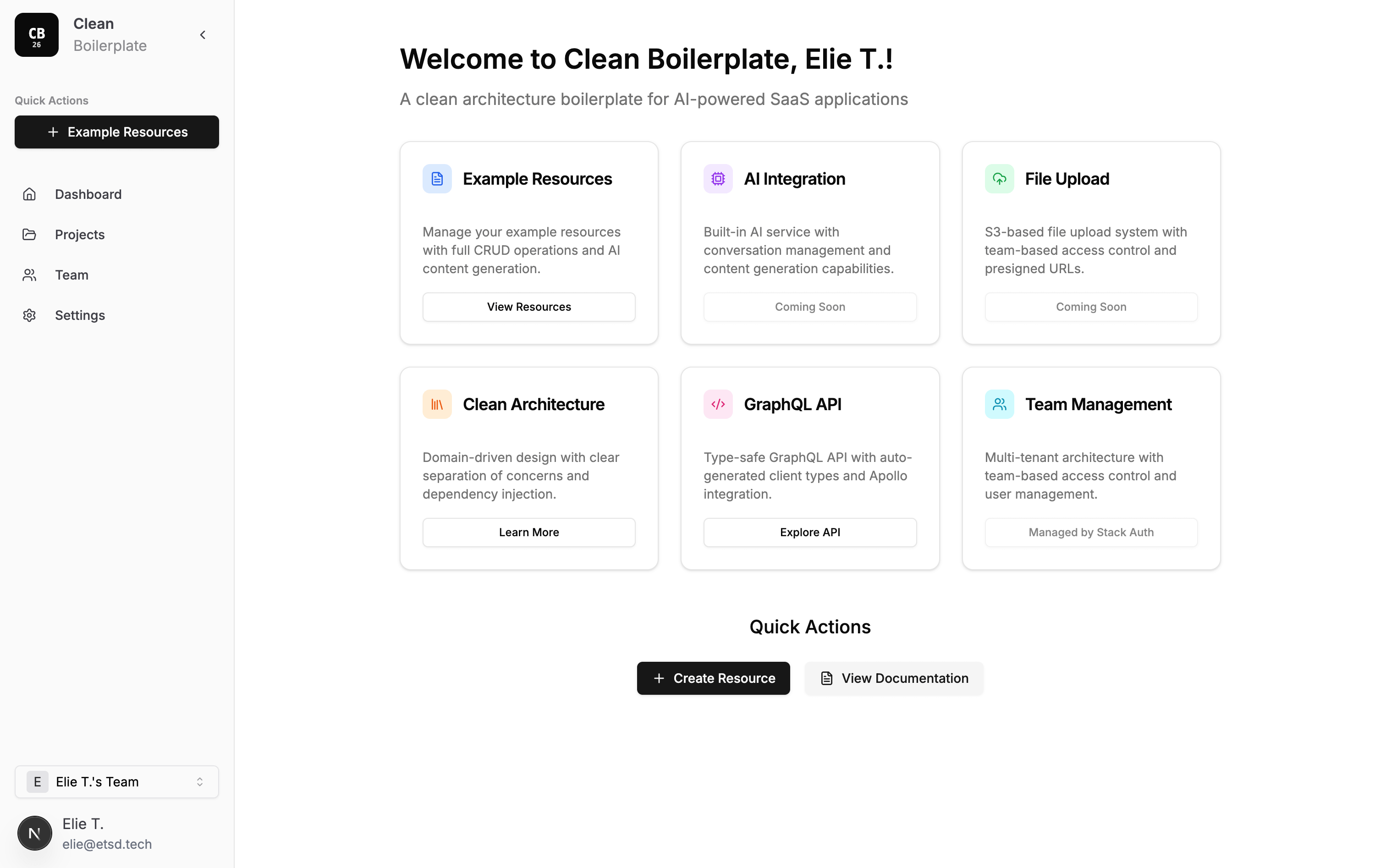 Clean Boilerplate '26